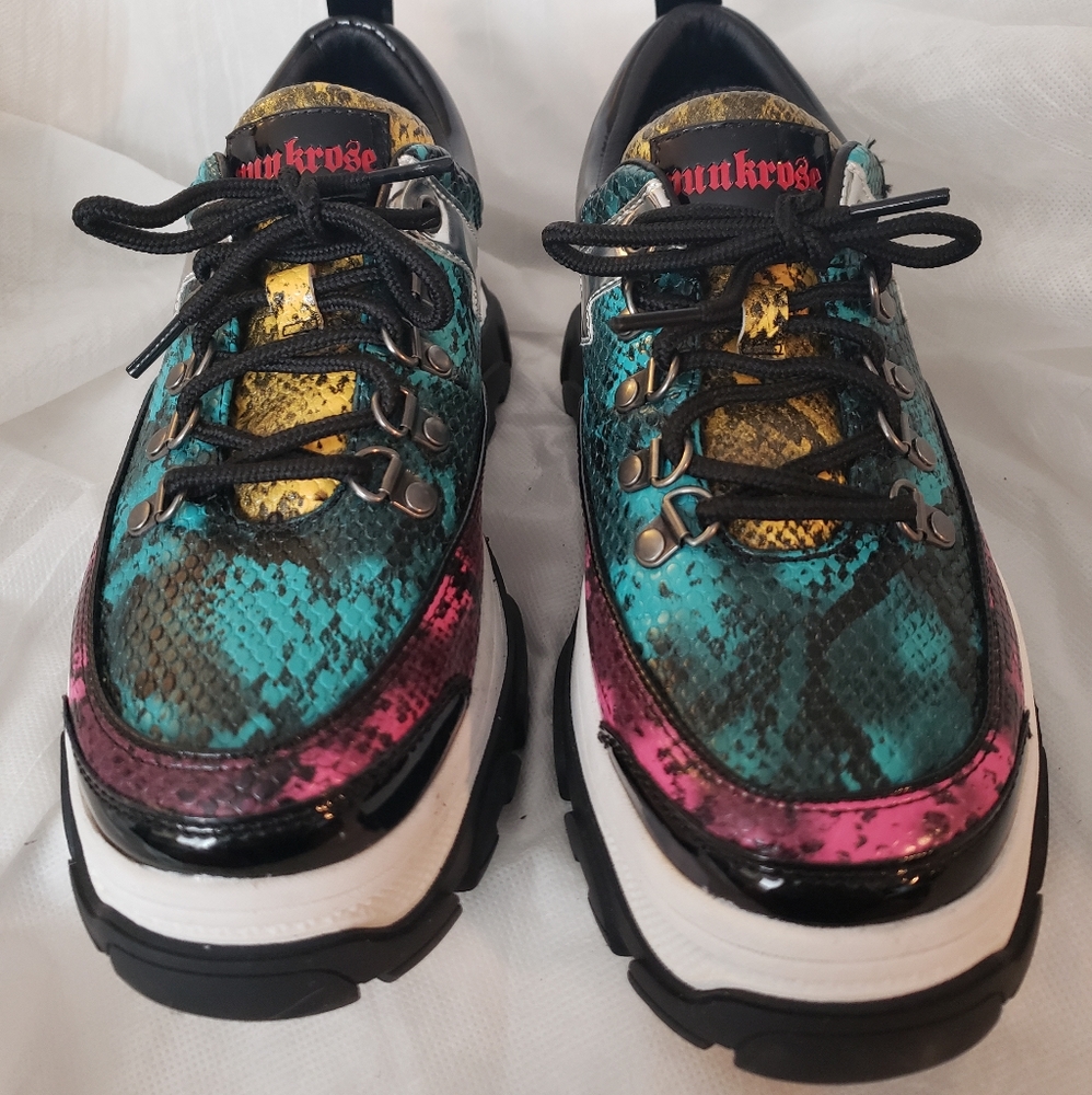 Multi-colored Punkrose Skechers Sneakers 8.5
